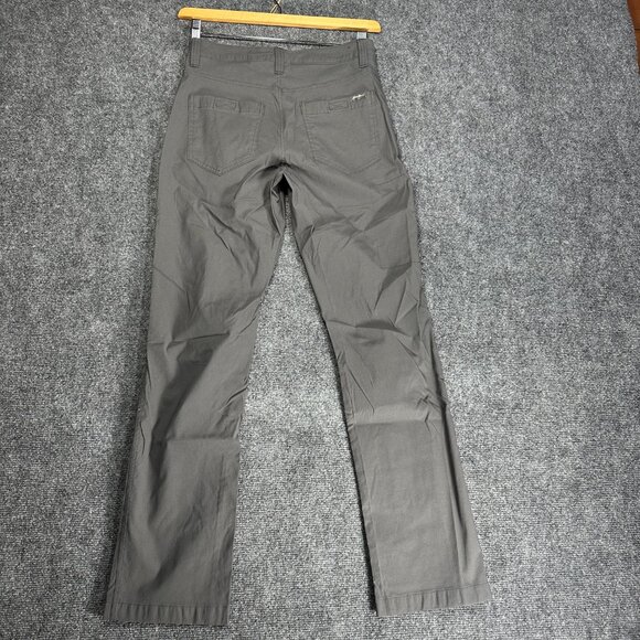 Eddie Bauer Pants Mens 30 Tech Pant Gray Nylon Stretch Pockets Zip Fly Hiking - Picture 5 of 7